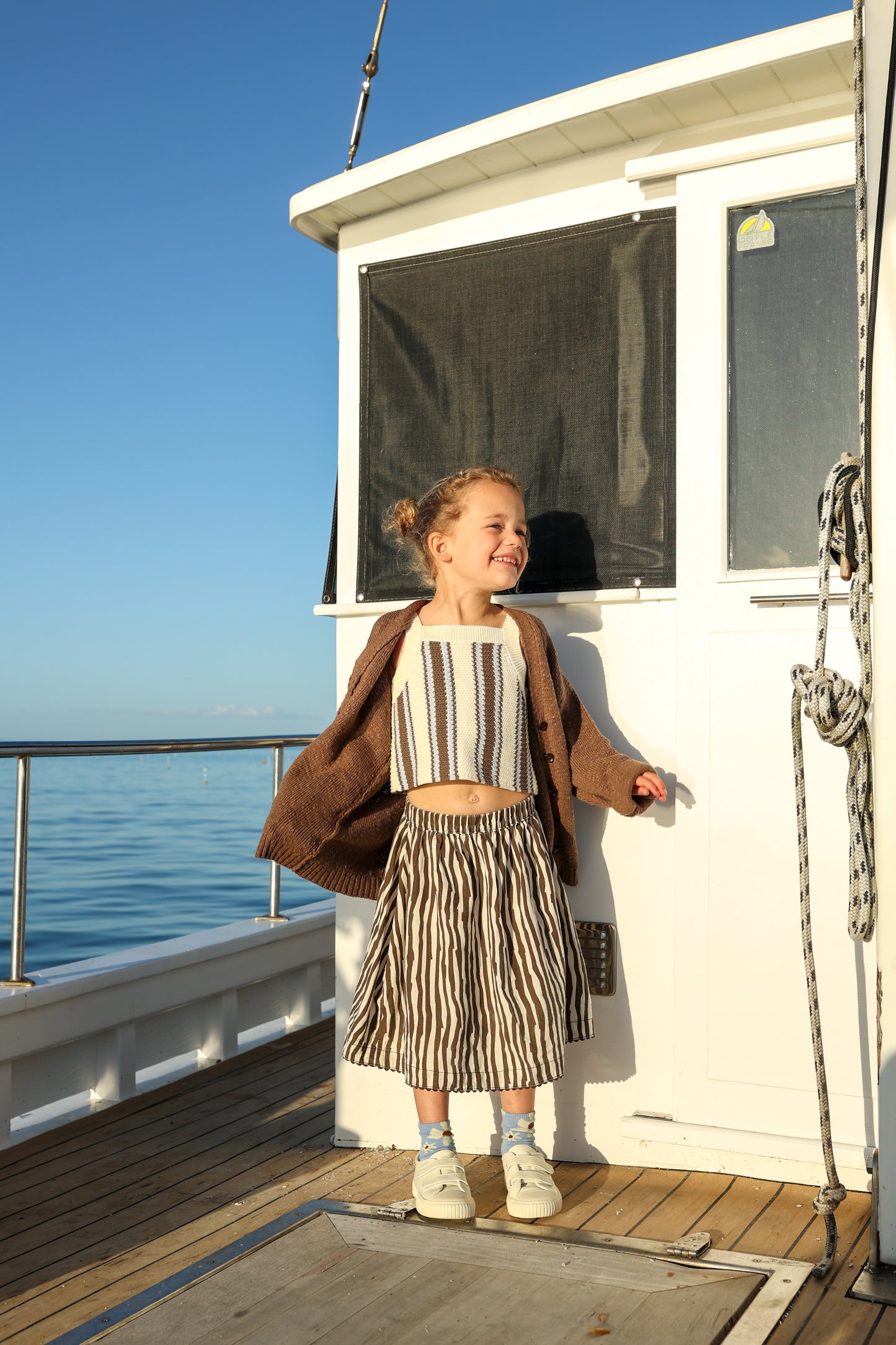 Grown - Buoy Stripe Top