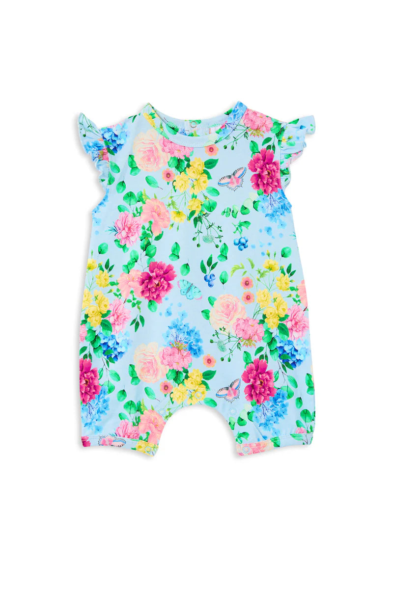 Milky - Garden Party Frill Romper