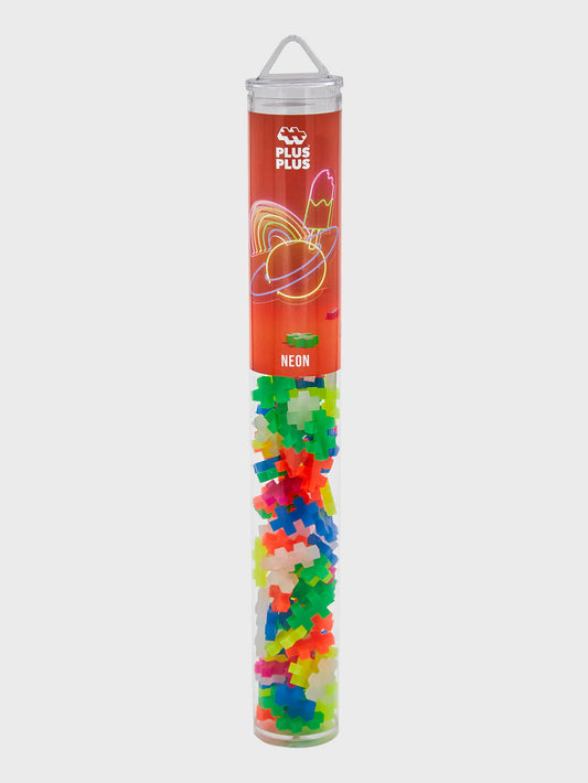 Plus Plus Neon Mix- 100pc Tube