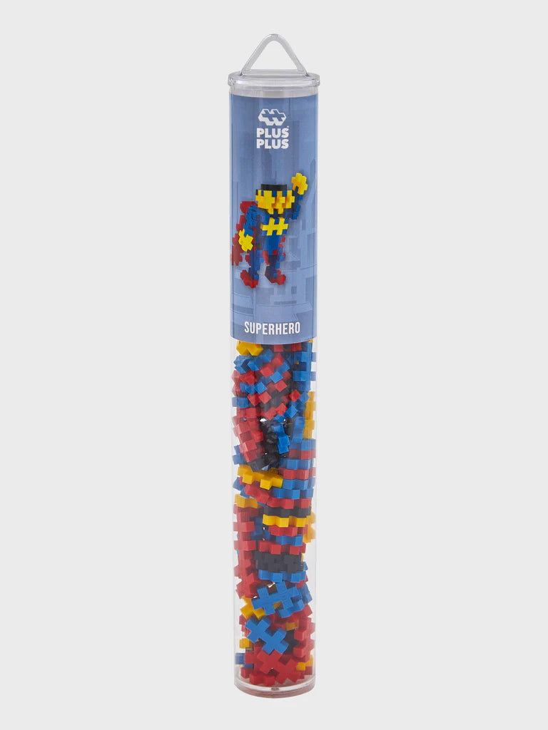 Plus Plus Superhero - 100pc Tube