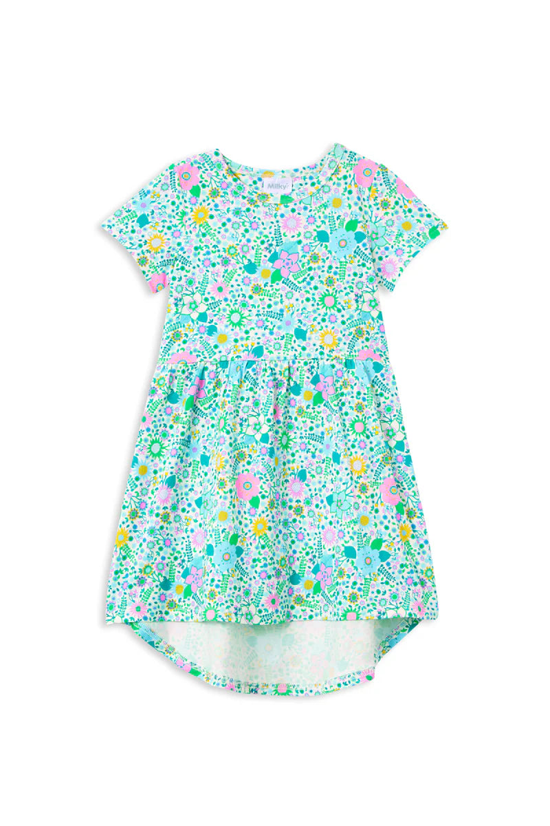 Milky - Blossom Hi-Lo Dress