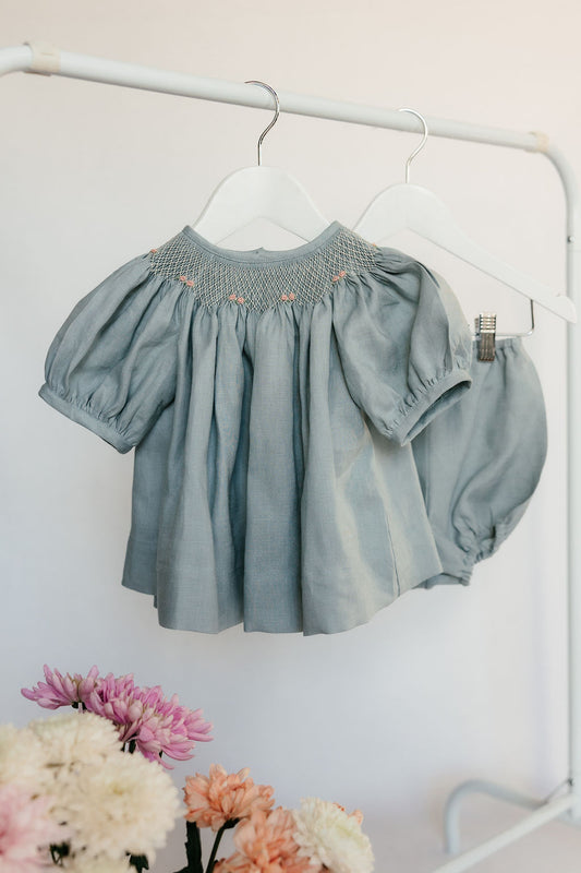 Blue Goose Nova Smocked Set