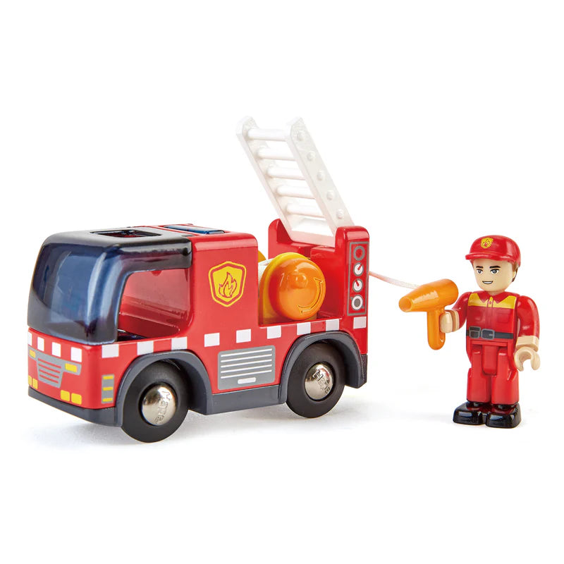 Hape - Fire Truck with Siren