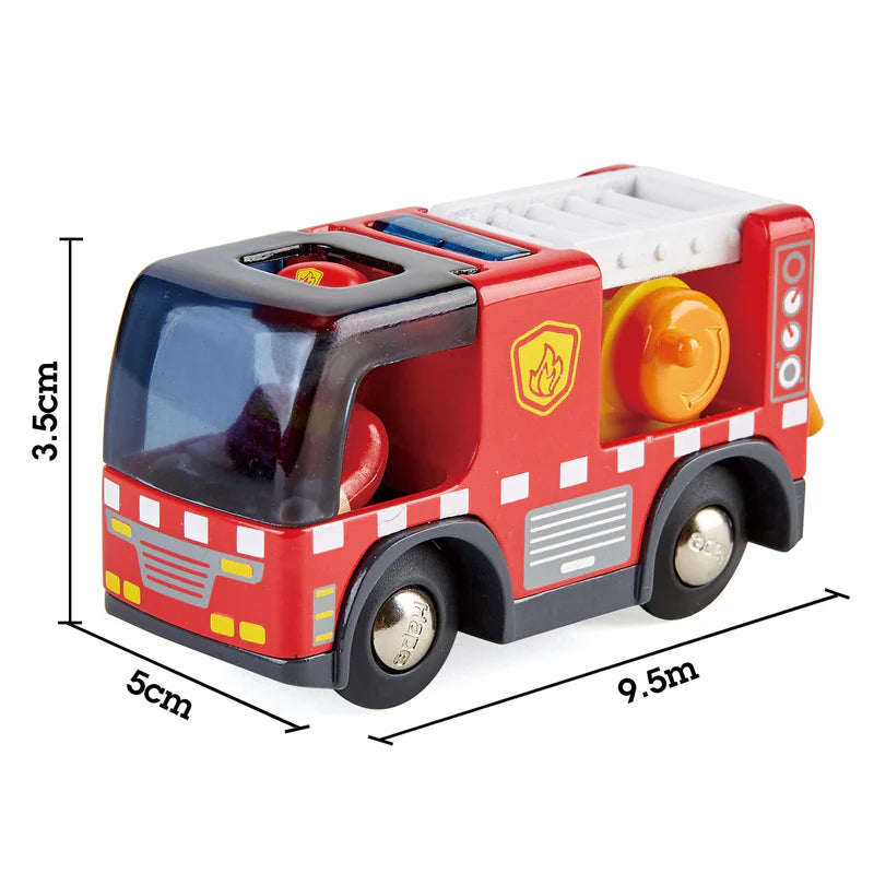 Hape - Fire Truck with Siren