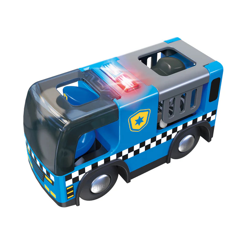 Hape - Police Car with Siren