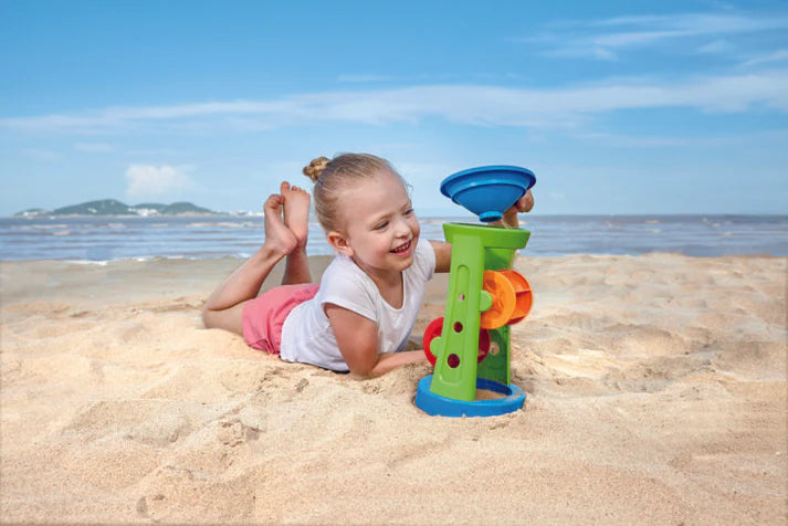 Hape - Double Sand and Water Wheel