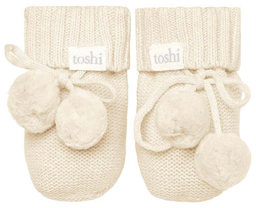 Toshi Organic Booties Marley - Feather