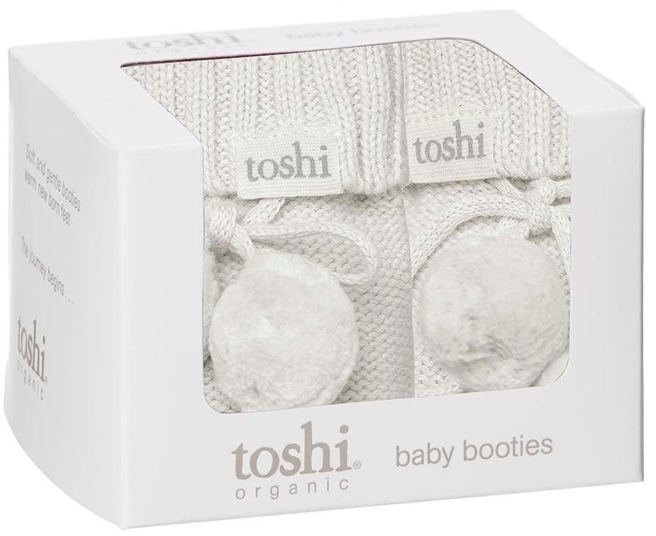 Toshi Organic Booties Marley - Pebble