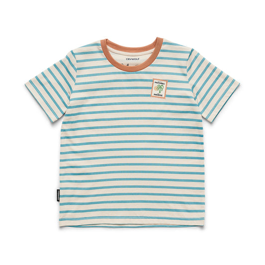 Crywolf - Sun Smart T-Shirt - Blue Stripe