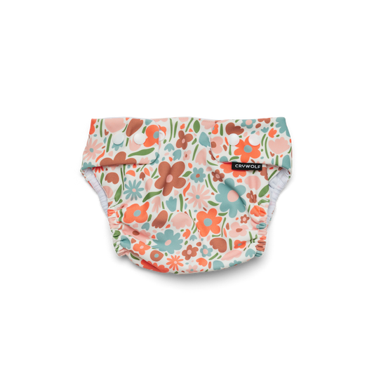 Crywolf - Reusable Swim Nappy - Flower Market