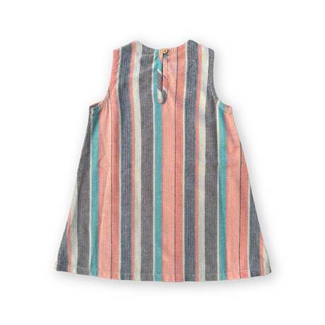 Grown - Summer Stripe Shift Cotton Dress