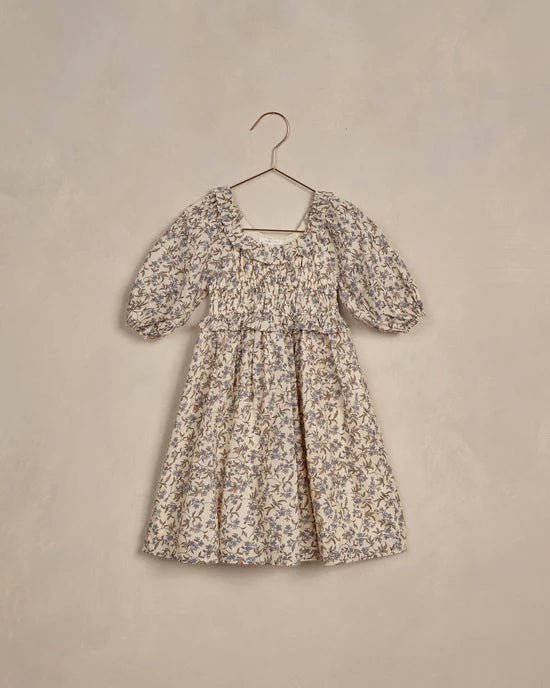 Noralee - Junie Dress - Vintage Blue Floral