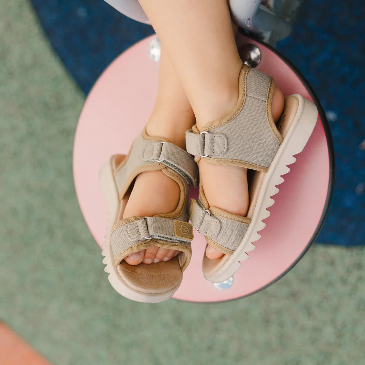 Pretty Brave - Sporty Sandal Khaki