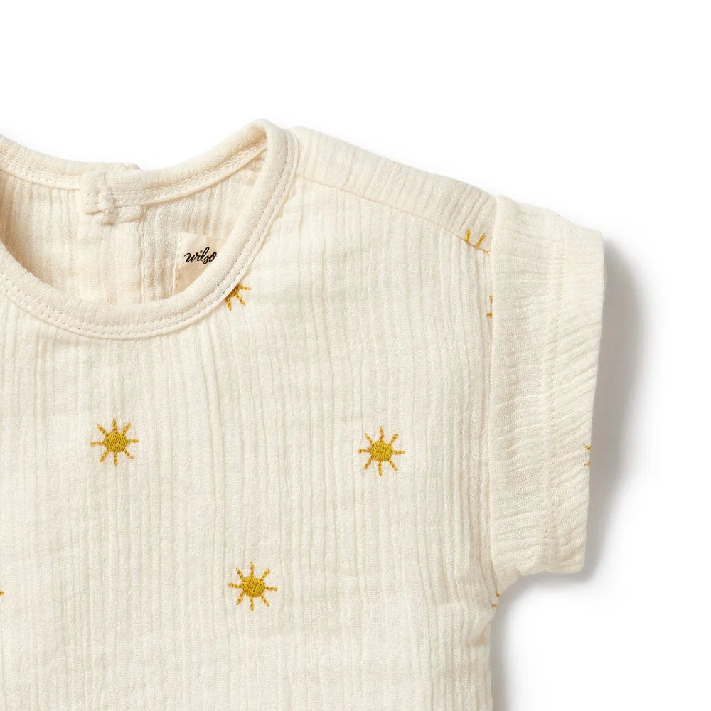 Wilson & Frenchy - Sunshine Organic Crinkle Tee