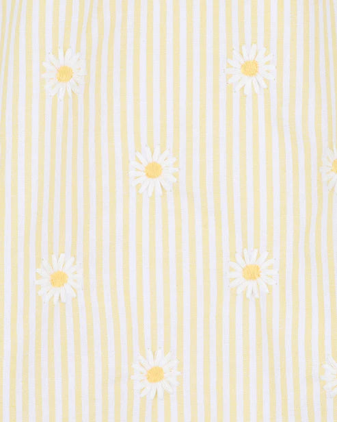 Bebe - Tilly Embroided Daisy Dress