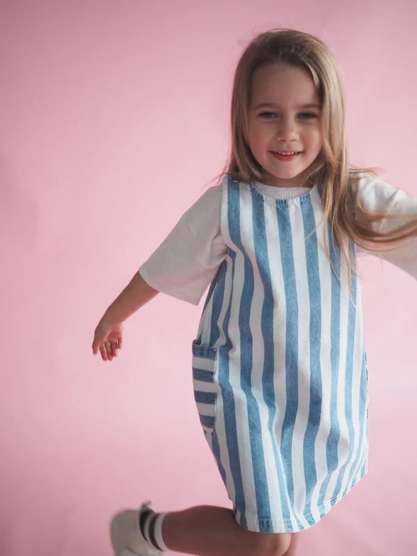 Grown - Denim Stripe Dress