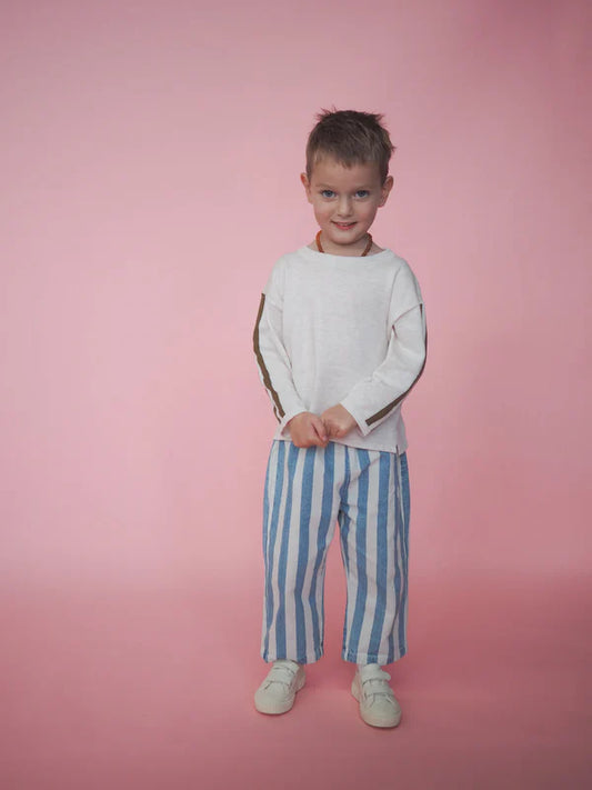 Grown - Denim Stripe Pant